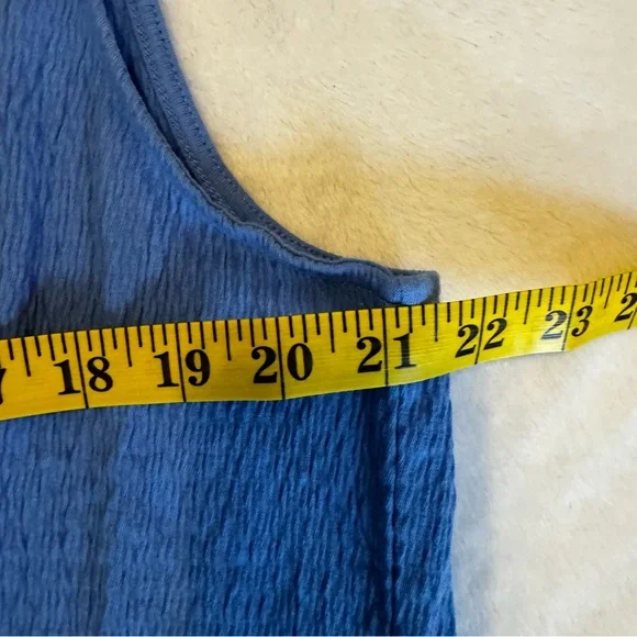 Talbots Tie Hem Button Front Shirt - Picture 6 of 8